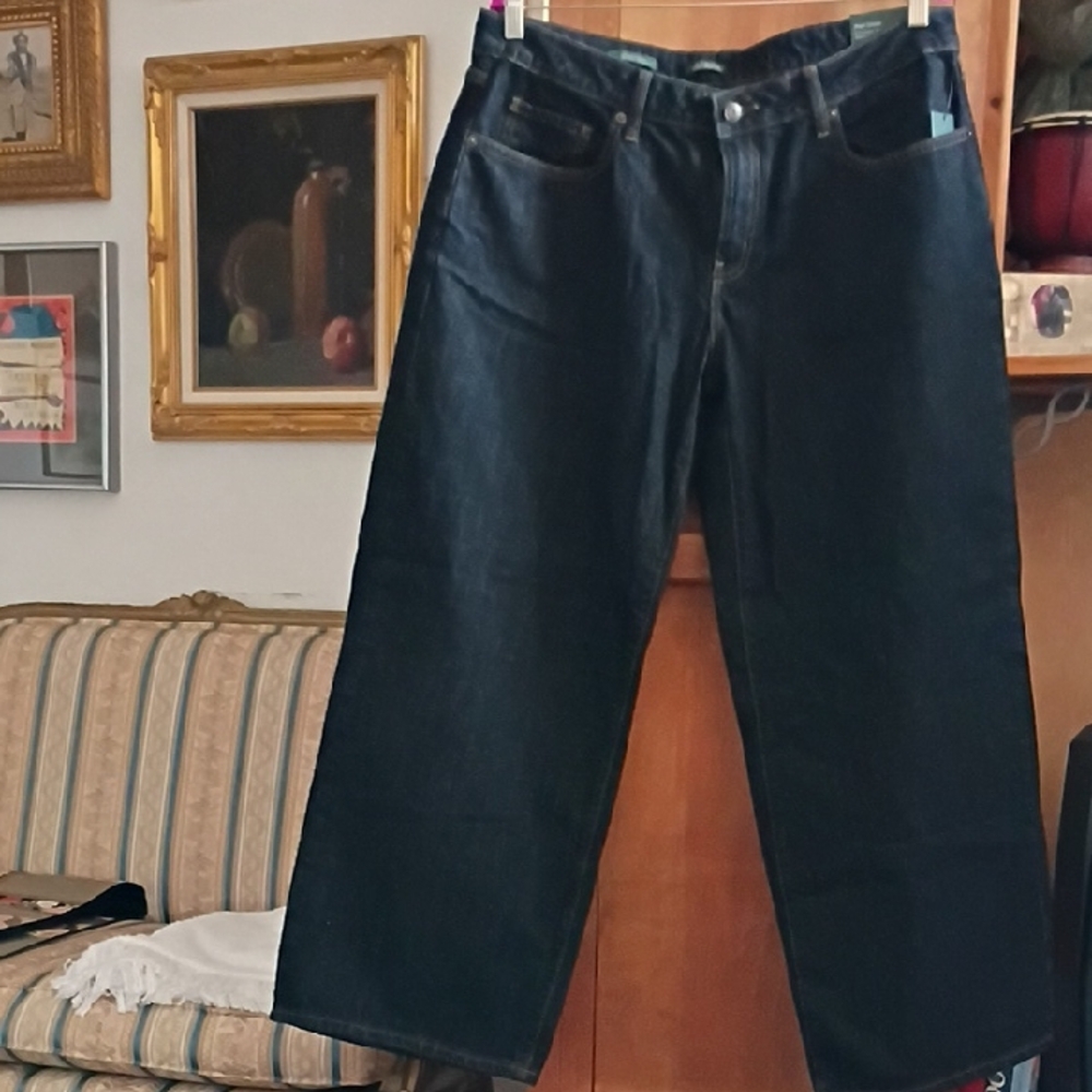 Wild Fable Women's Dark Blue Relaxed Jeans